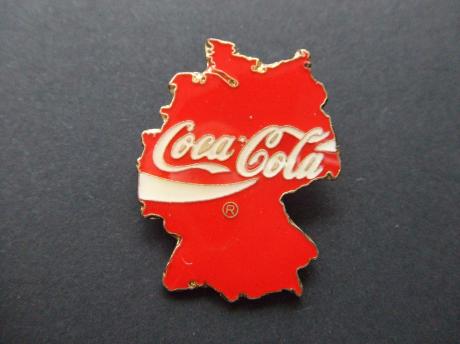 Coca Cola Landkaart Duitsland